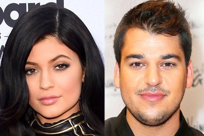 Kylie Jenner and Rob Kardashian