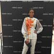 Agbani Darego in Lisa Folawiyo