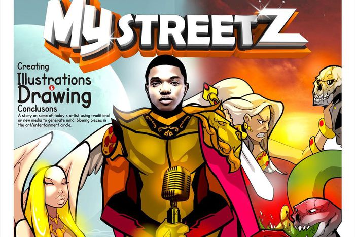 MyStreetz Wizkid magazine cover