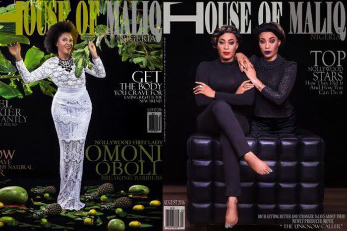 Omoni Oboli,Tracy and Treasure Daniels for House of Maliq