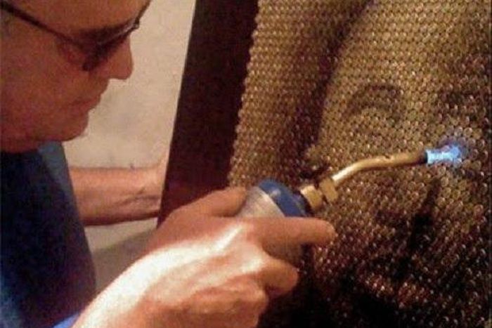 David Palmer at work