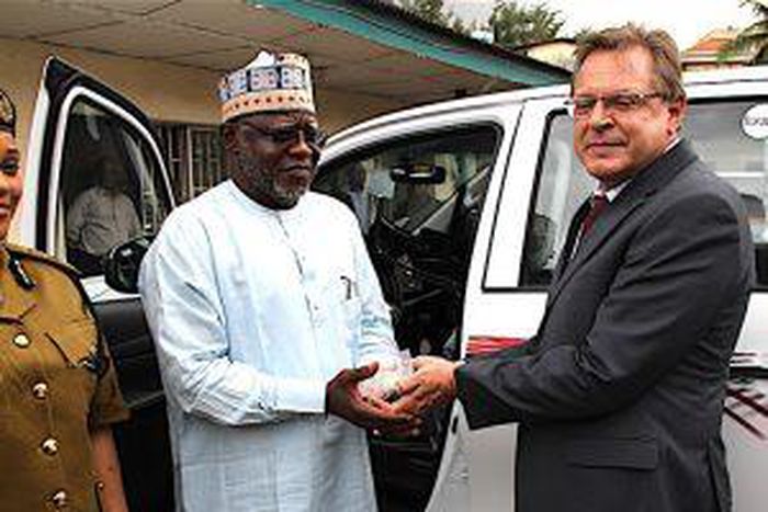 US donates 11 vehicles to NDLEA