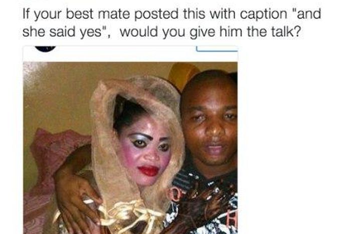 What would you say if this was your best friend's boo?