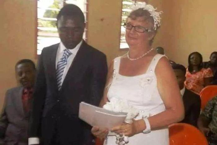 This newly weds say they are in love and we believe them