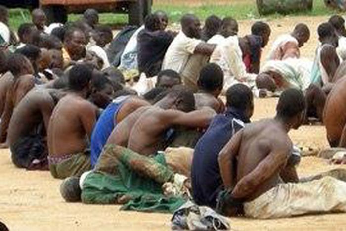 Cross section of some ex-Boko Haram members