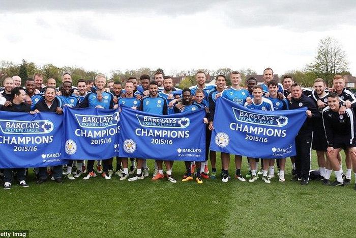 Leicester City players