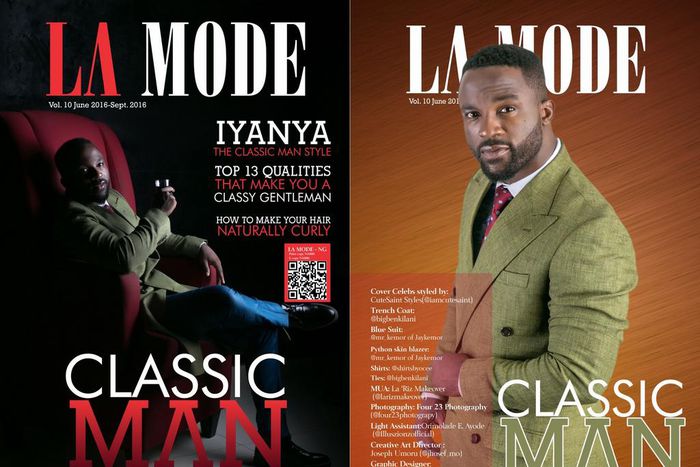 Iyanya for La Mode magazine