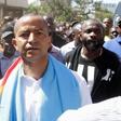Democratic Republic of Congo's opposition Presidential candidate Moise Katumbi is escorted by his supporters in Lubumbashi, the capital of Katanga province of the Democratic Republic of Congo, May 11, 2016.