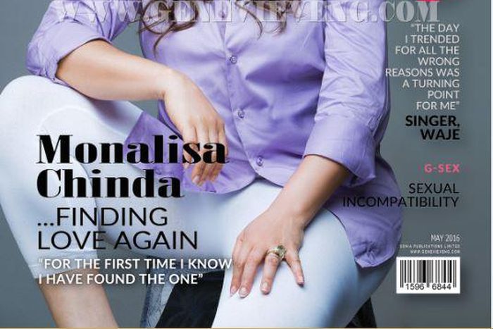 Monalisa Chinda on the cover of Genevieve magazine