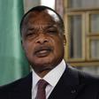 Congo Republic President Denis Sassou Nguesso speaks during a news conference after his meeting with Tunisia's President Beji Caid Essebsi at Carthage Palace in Tunis January 22, 2015. REUTERS/Anis Mili