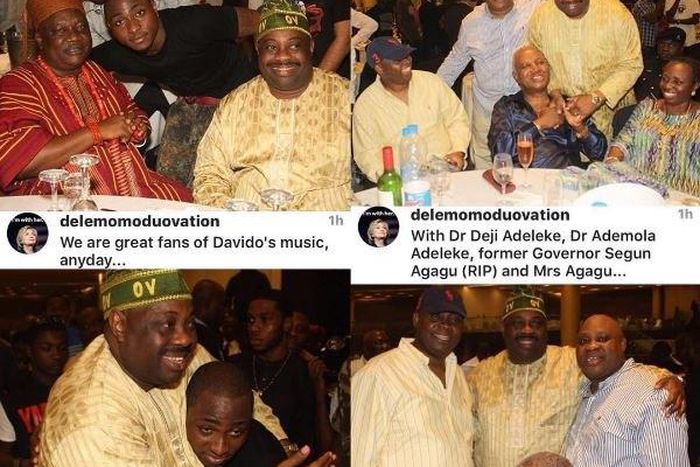 Dele Momodu & Davido
