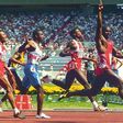 Ben Johnson winning the 100m at the Seoul Olympics