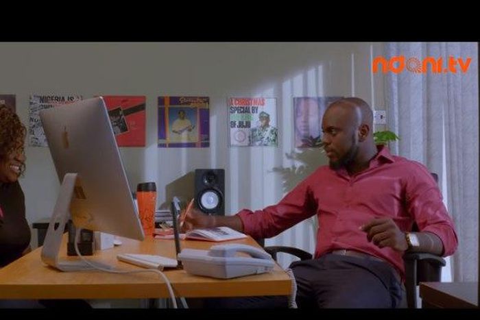 Mide and Tiwa in "Skinny Girl in Transit"