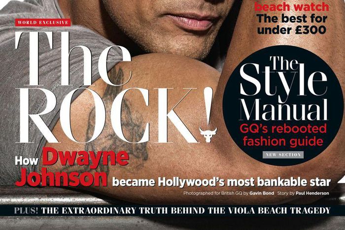 Actor covers British GQ