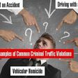 Traffic violations