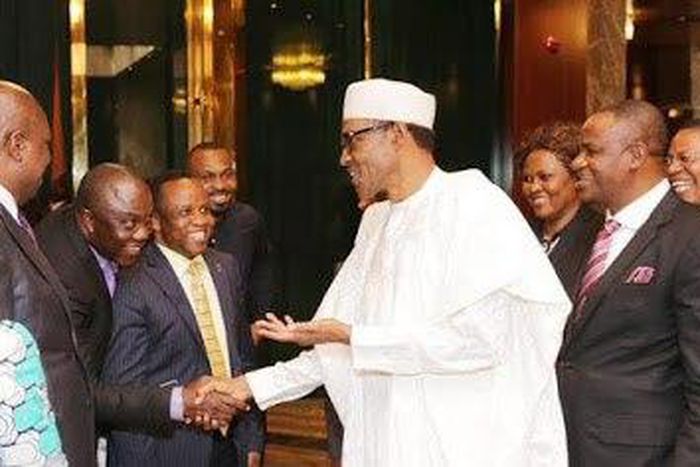 President Muhammadu Buhari holds meeting with NDDC officials on August 26, 2015