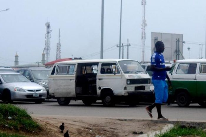 Traffic on Ajah-Addo-Badore road