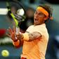 Tennis - Madrid Open - Rafael Nadal of Spain v Sam Querrey of USA - Madrid, Spain - 5/5/16 Nadal returns the ball.