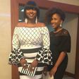 Waje and her daughter Emerald.