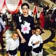 Adunni Ade and her sons