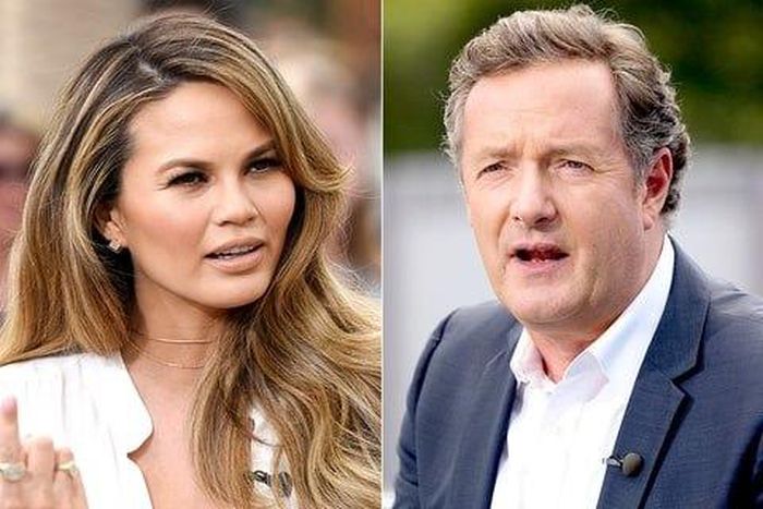 Chrissy Teigen, Piers Morgan