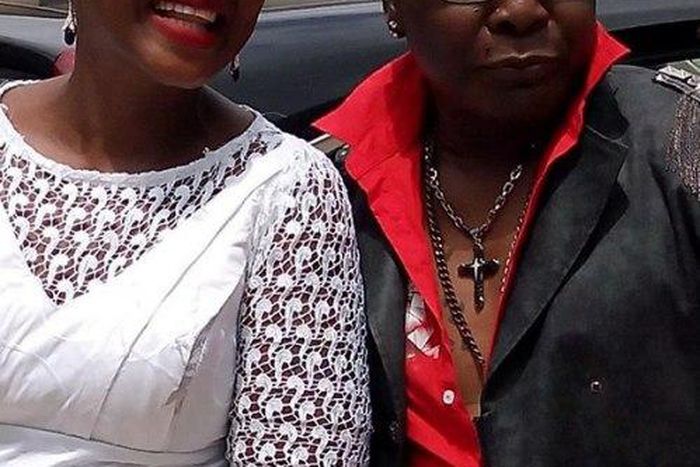 Charly Boy and his lookalike daughter