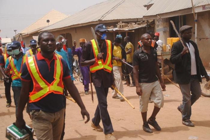 Civilian JTF on duty along Malali Area of Kaduna State