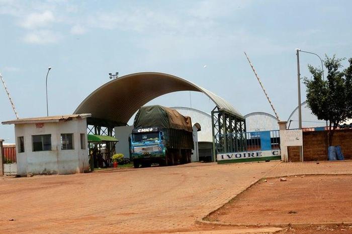 A cotton ginning factory is seen in M'bemgue, Korhogo in the north of Ivory Coast, April 25, 2016.