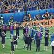 Iceland players