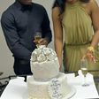Kalu Uche and wife, Stephanie