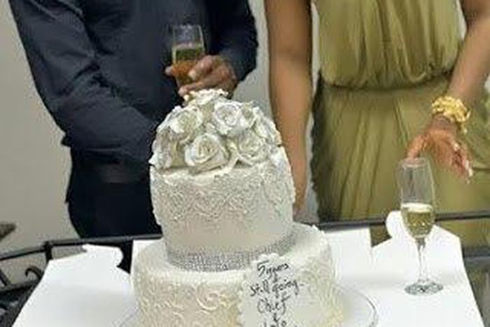 Kalu Uche and wife, Stephanie