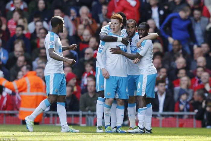 Newcastle United players