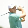Jordan Spieth hits his tee shot on the 14th hole during the practice rounds on Monday of the 2016 U.S. Open golf tournament at Oakmont CC.