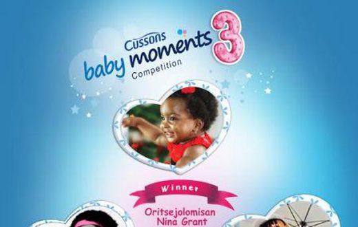 Winners of Cussons Baby of the Year Competition