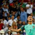 Football Soccer - Portugal v Wales - EURO 2016 - Semi Final - Stade de Lyon, Lyon, France - 6/7/16 Portugal's Cristiano Ronaldo celebrates at the end of the match REUTERS/Kai Pfaffenbach   Livepic