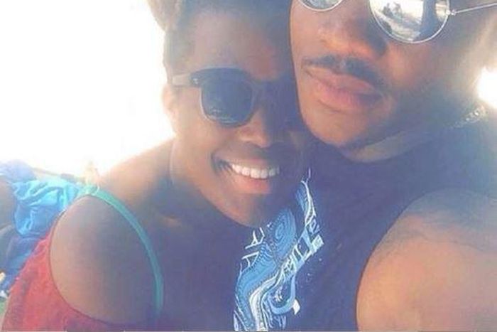 Moet Abebe and boyfriend