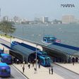 projected view of Lagos light rail after completion