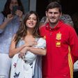 Iker Casillas and his wife, Sara Carbonero