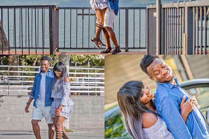 Ogenyi Onazi and Sandra Ogunsuyi