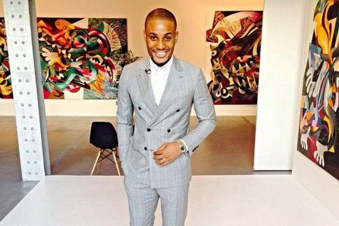 Alexx Ekubo looking dapper