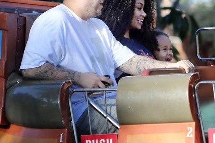 Rob kardashian, Blac Chyna, King Cairo on Birthday trip to LEGOLAND