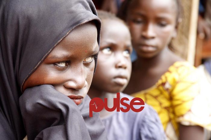 IDPs at the Gwoza/Bama camp in Abuja (Pulse)