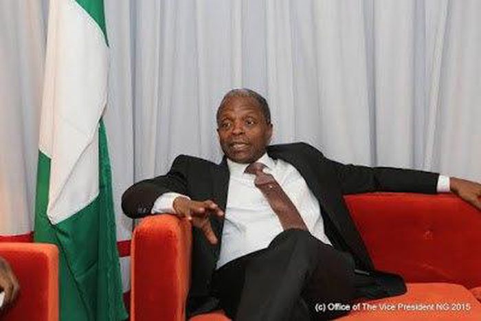 Vice President, Yemi Osinbajo attends inauguration of former Agriculture Minister, Akinwunmi Adesina as the 8th President of the African Development Bank (AfDB)