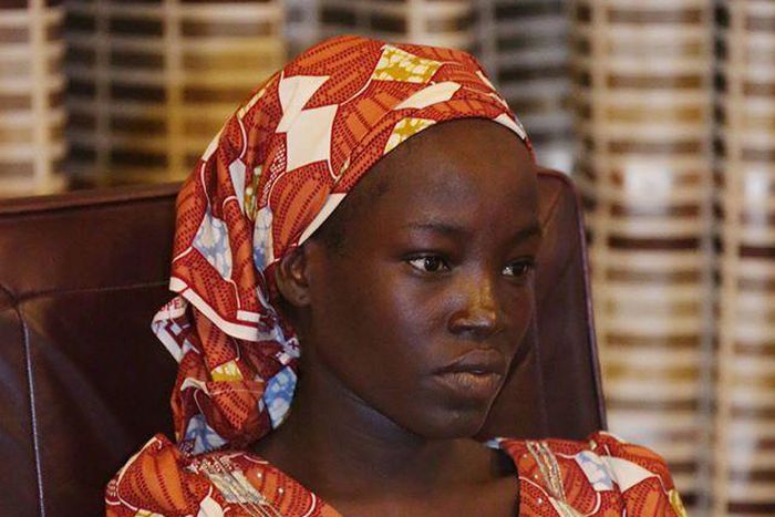 Amina Ali Nkeki at the Presidential Villa on Thursday, May 19, 2016.