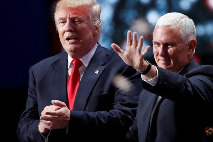 Trump accepts Republican nomination, vows to put "America first"