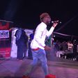 Burna Boy thrills Lagos NYSC camp members with live performance