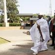 Gambia's President Yahya Jammeh arrives to the opening of the 48th ordinary session of ECOWAS Authority of Head of States and Government in Abuja, Nigeria, December 16, 2015 REUTERS/Afolabi Sotunde