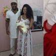 Cizinho Afreeka, wife, Juliana and Makeda Foluke