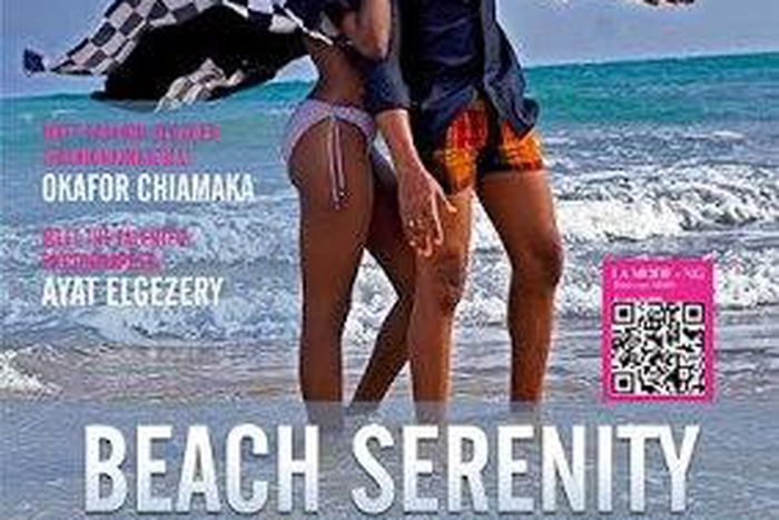 Ik Ogbonna and Beverly Osu on the cover of La Mode magazine