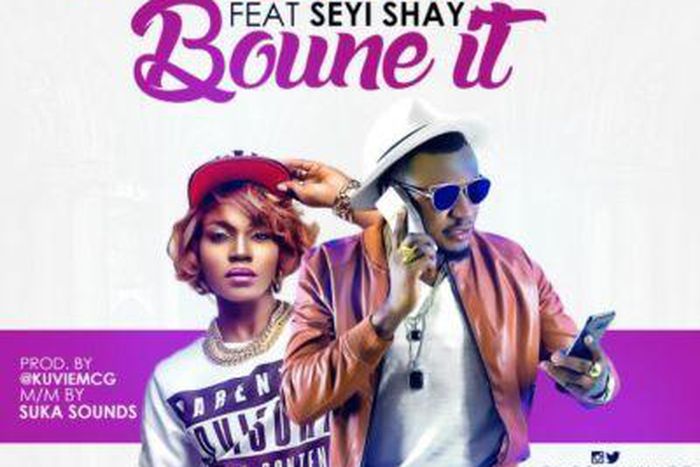 MC Galaxy ft Seyi Shay - 'Bounce it' artwork